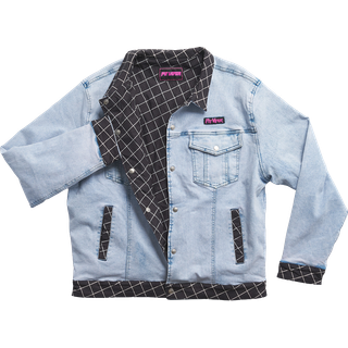 The Surge Matrix Sport Denim Reversible Jacket noir