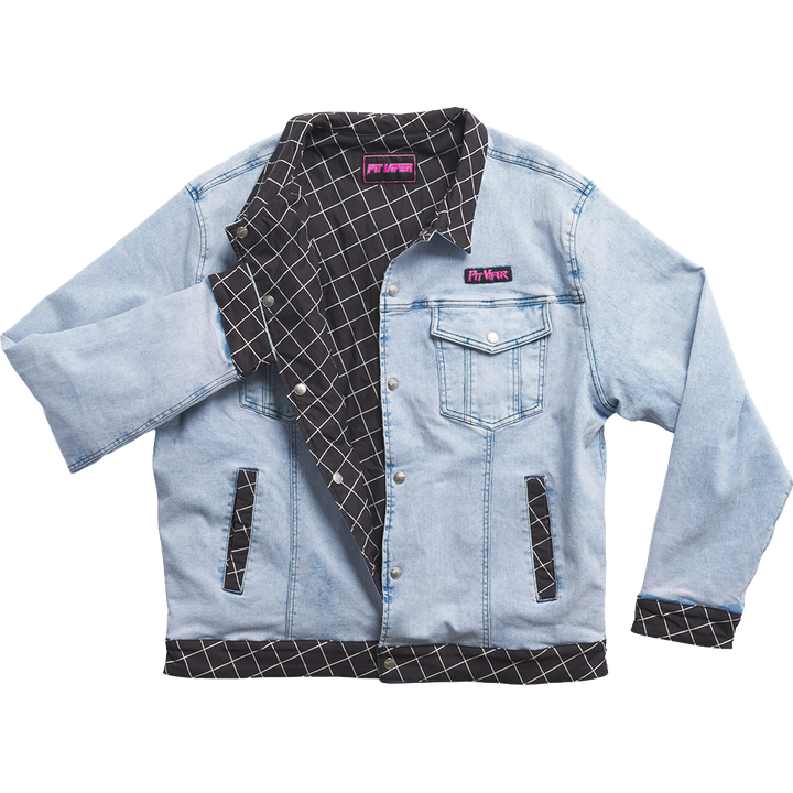 The Surge Matrix Sport Denim Reversible Jacket noir