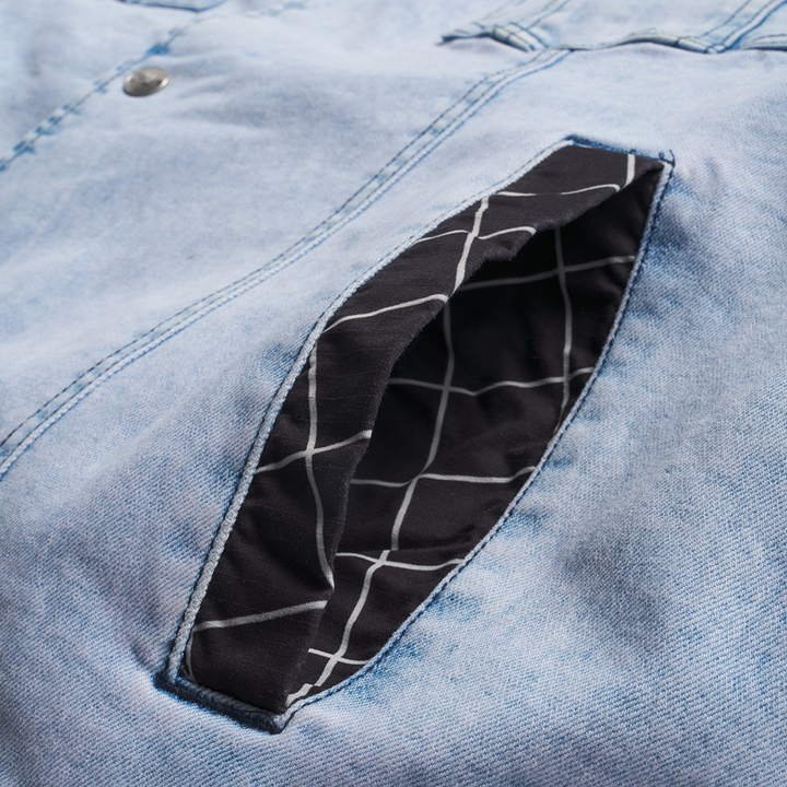 The Surge Matrix Sport Denim Reversible Jacket noir