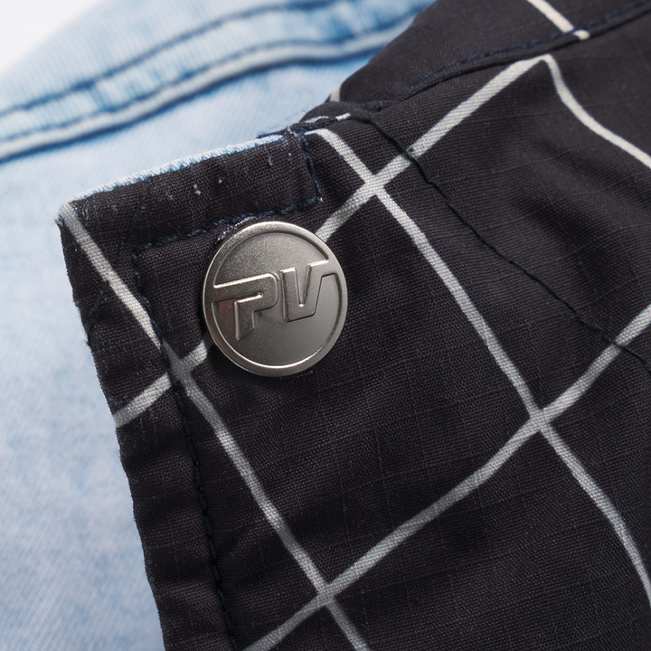 The Surge Matrix Sport Denim Reversible Jacket noir