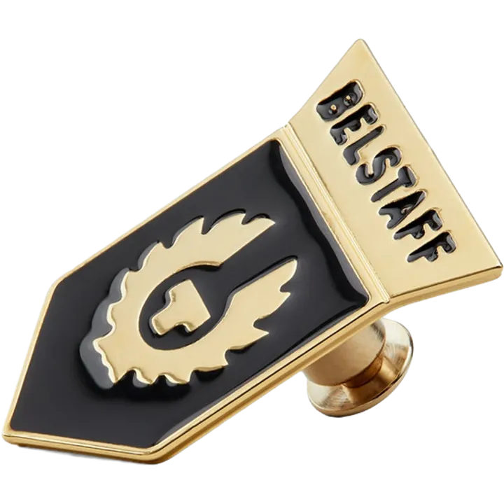 Pin Shield gold-schwarz