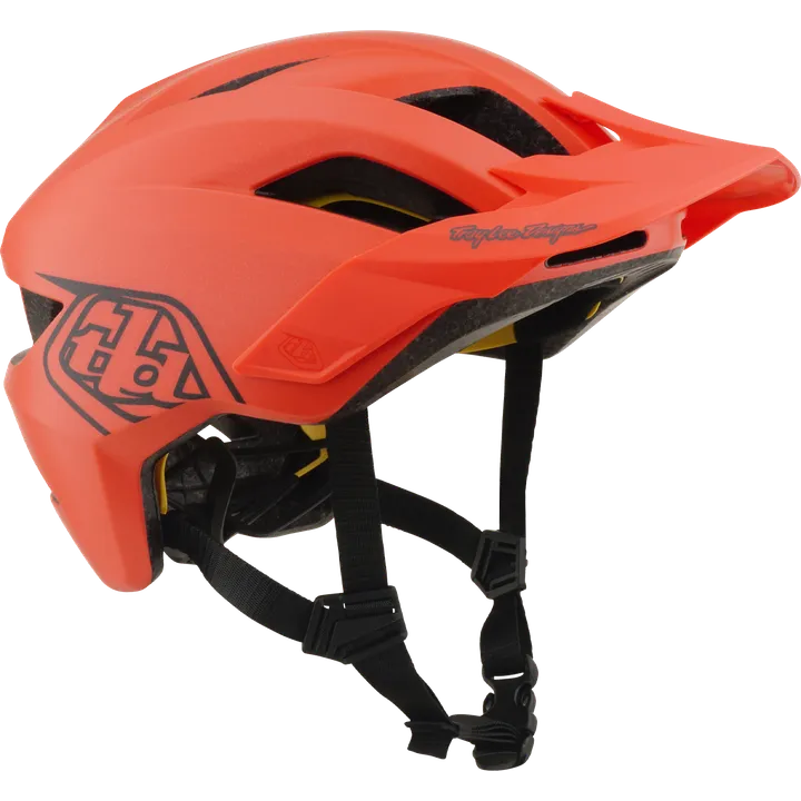Youth Flowline Helmet W/Mips - Point red-dark grey