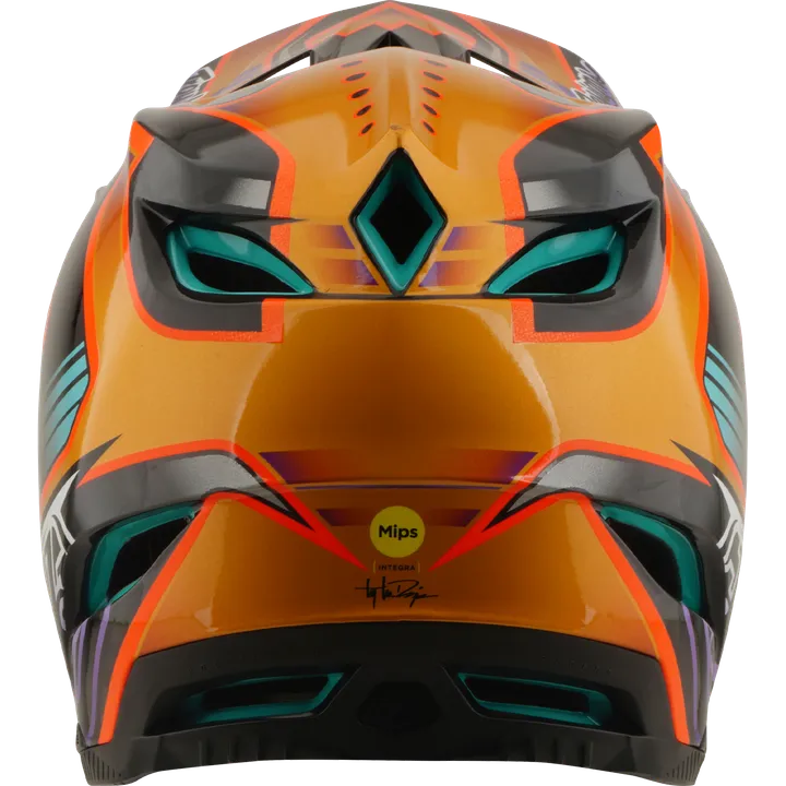 D4 Carbon Helmet W/Mips - Crest gold