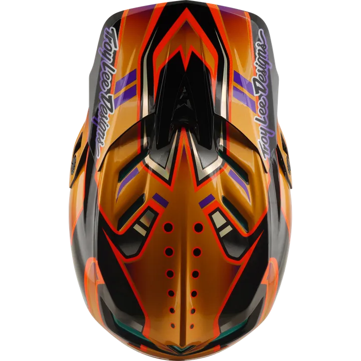 D4 Carbon Helmet W/Mips - Crest gold