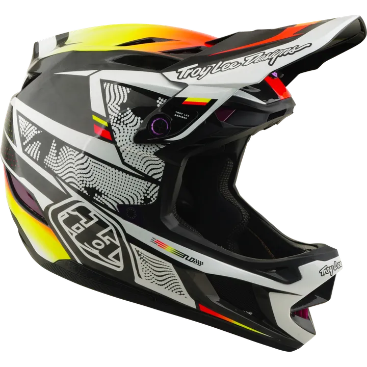 D4 Carbon Helmet W/Mips - Lined Up black
