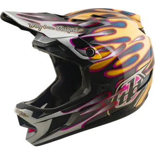D4 Carbon Helmet W/Mips - Overspray gold-black