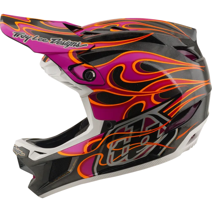 D4 Carbon Helmet W/Mips - Torched grey-pink