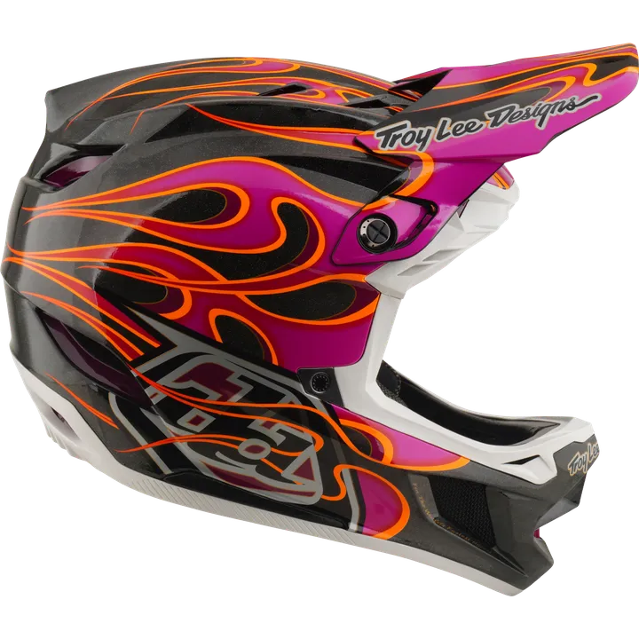 D4 Carbon Helmet W/Mips - Torched grey-pink