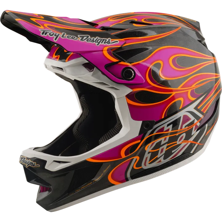 D4 Carbon Helmet W/Mips - Torched grey-pink