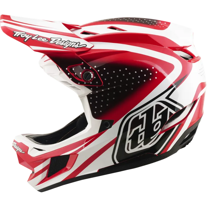 D4 Polyacrylite Helmet W/Mips - The Line dark grey-white