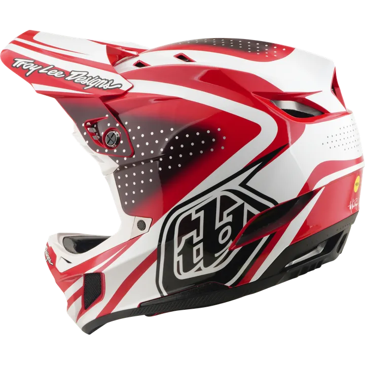 D4 Polyacrylite Helmet W/Mips - The Line dark grey-white