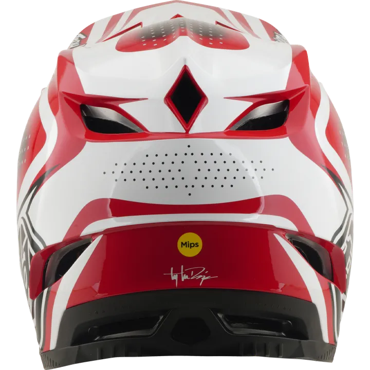 D4 Polyacrylite Helmet W/Mips - The Line dark grey-white
