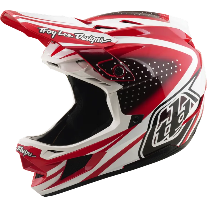 D4 Polyacrylite Helmet W/Mips - The Line dark grey-white