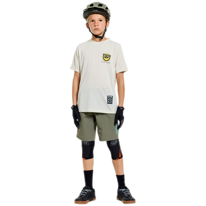 Youth Skyline Trail Short Shell - Mono green