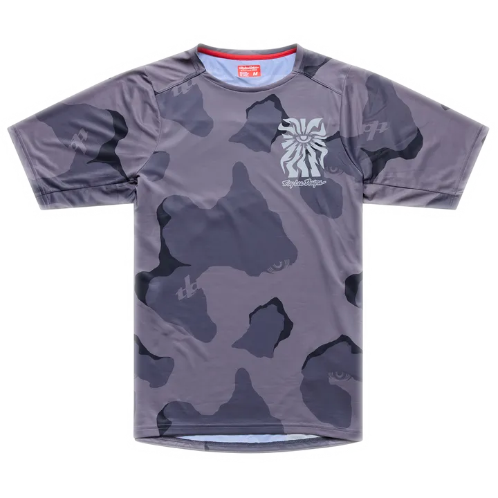 Skyline Pro Short Sleeve Jersey - Flow Camo grey