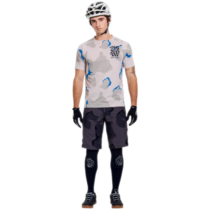 Skyline Pro Short Sleeve Jersey - Flow Camo beige