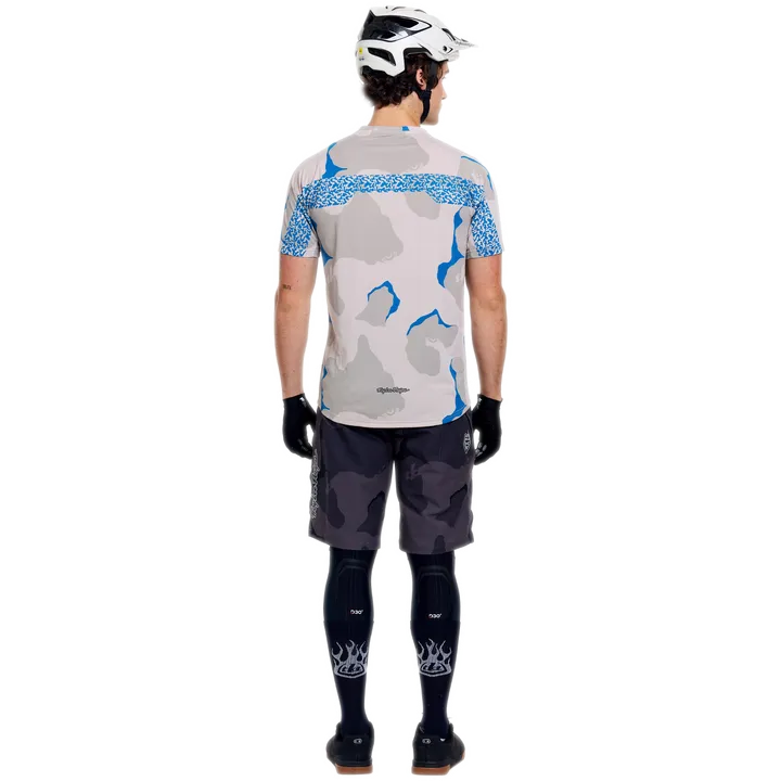 Skyline Pro Short Sleeve Jersey - Flow Camo beige