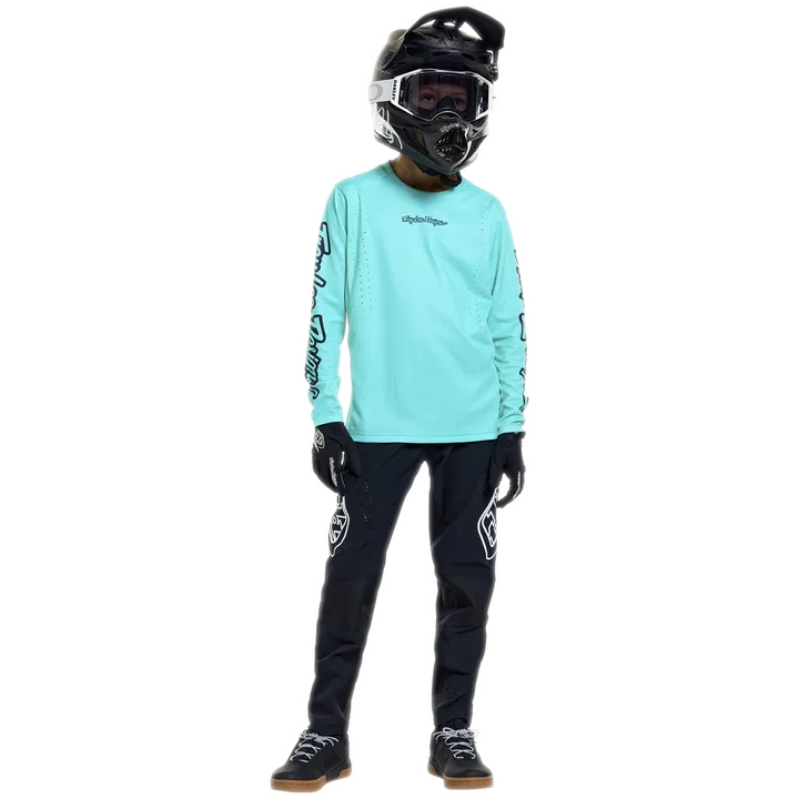 Youth Sprint Pro Jersey - Mono turquoise