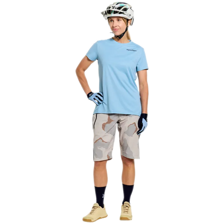 Womens Lilium Pro Short Sleeve Jersey - Mono blue