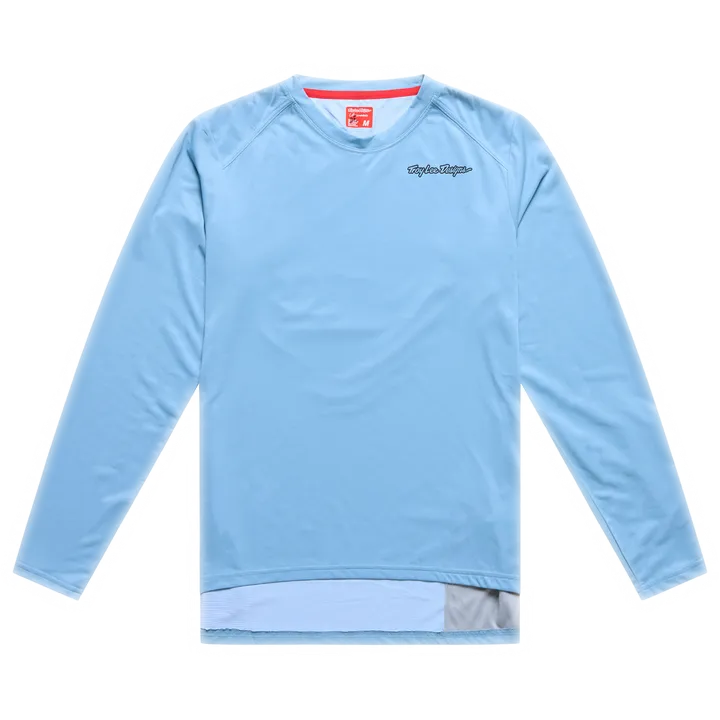 Womens Lilium Pro Long Sleeve Jersey - Mono blue