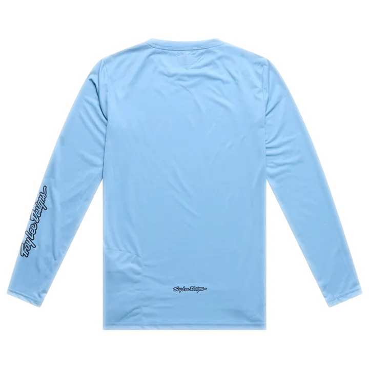Womens Lilium Pro Long Sleeve Jersey - Mono blue