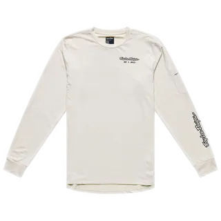 Ruckus Long Sleeve Ride Tee - Art and Speed blanc