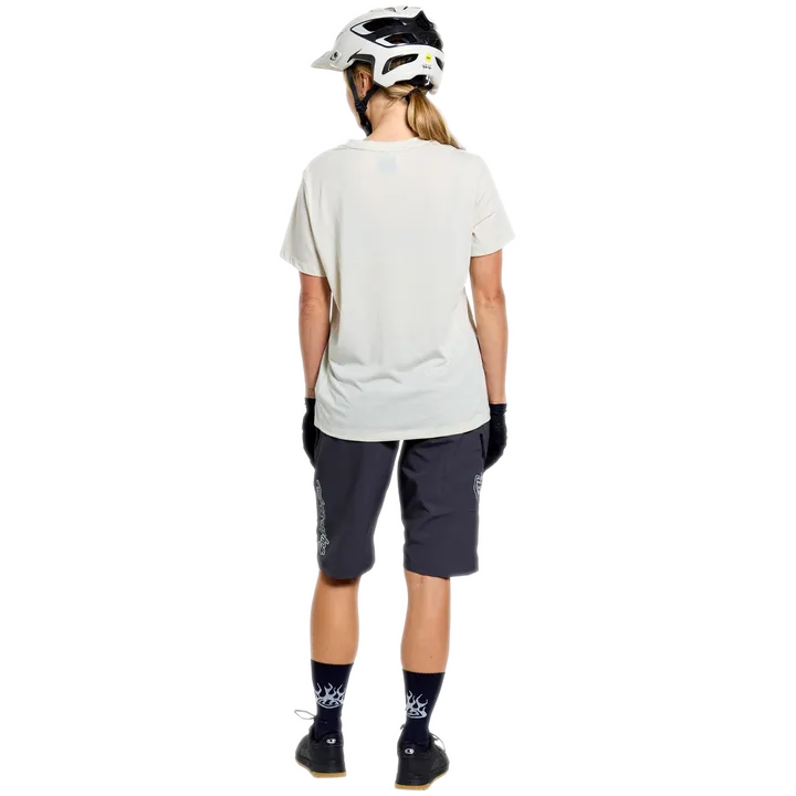 Womens Lilium Ride Short Sleeve Tee - Signature beige