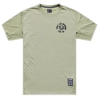 Skyline Ride Short Sleeve Tee - Stamps green