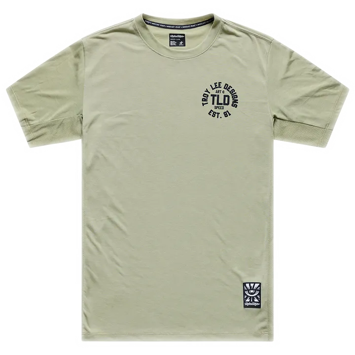 Skyline Ride Short Sleeve Tee - Stamps green
