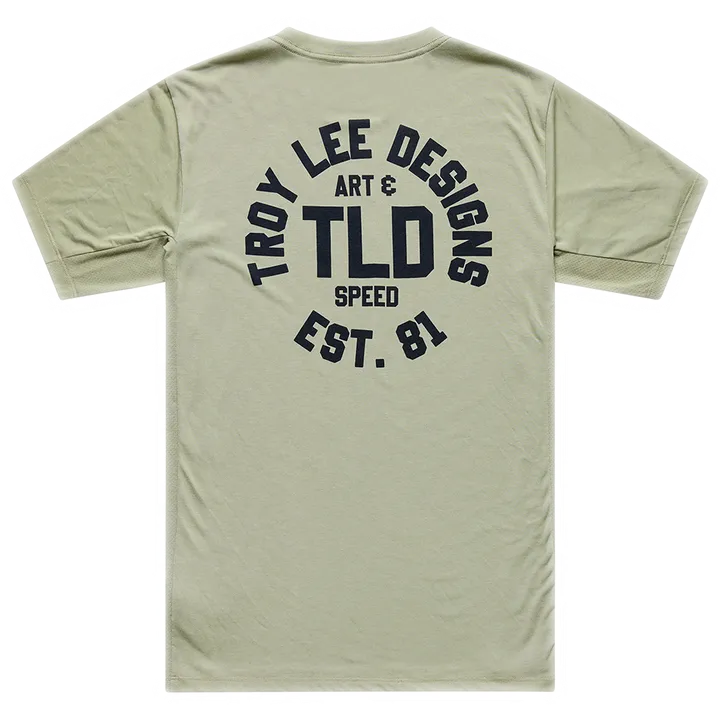 Skyline Ride Short Sleeve Tee - Stamps green