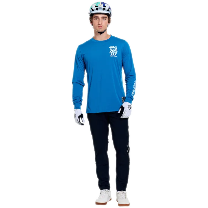 Skyline Ride Long Sleeve Tee - One Eye blue