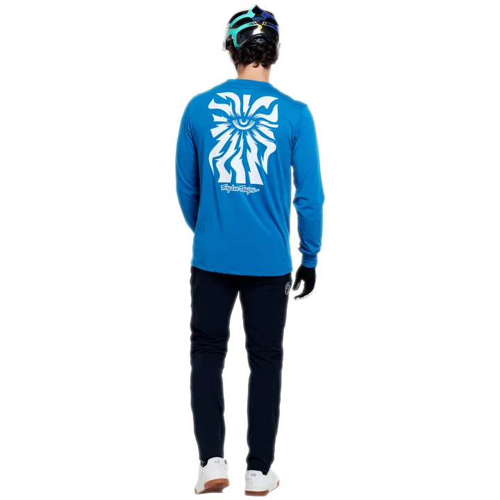 Skyline Ride Long Sleeve Tee - One Eye blue