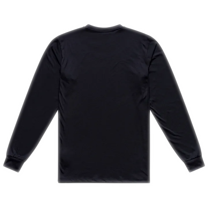 Skyline Ride Long Sleeve Tee - Signature black-turquoise