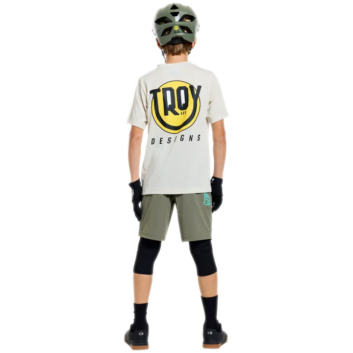 Youth Skyline Ride Short Sleeve Tee - Happy beige