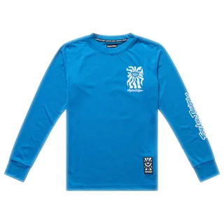Youth Skyline Ride Long Sleeve Tee - One Eye blue