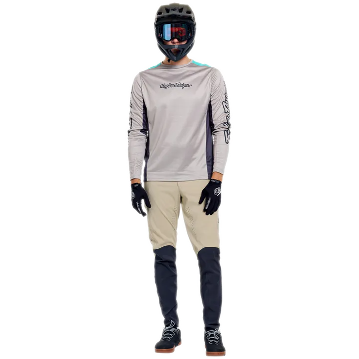 Stage Long Sleeve Jersey - Signature beige