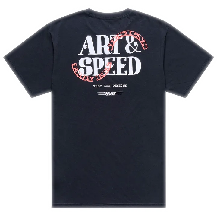 Short Sleeve Tee - Pink Slips black