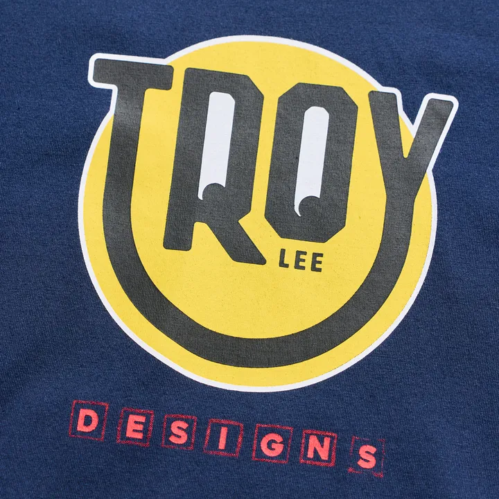 Youth Short Sleeve Tee - Happy Dayz dark blue