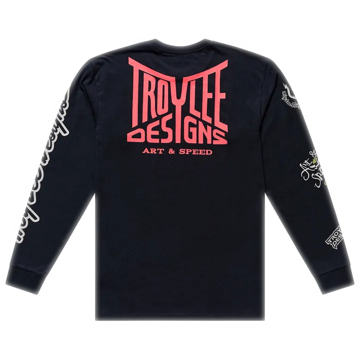 Long Sleeve Tee - Handlebar black