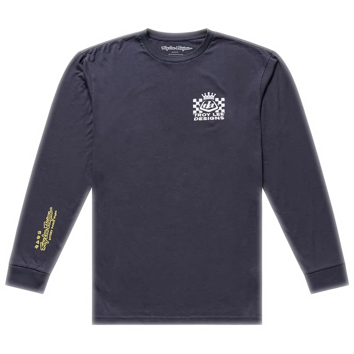 Long Sleeve Tee - Friday Night grey