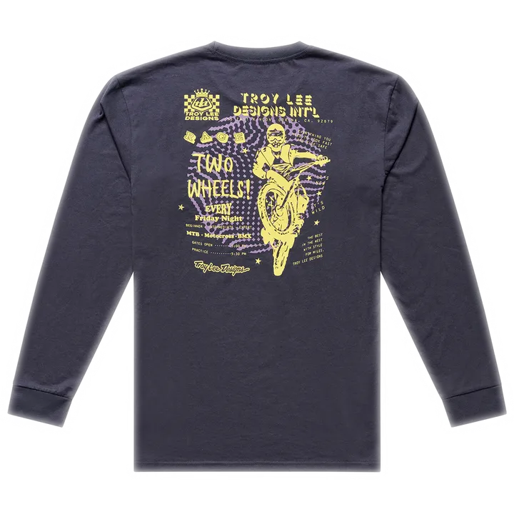 Long Sleeve Tee - Friday Night grey