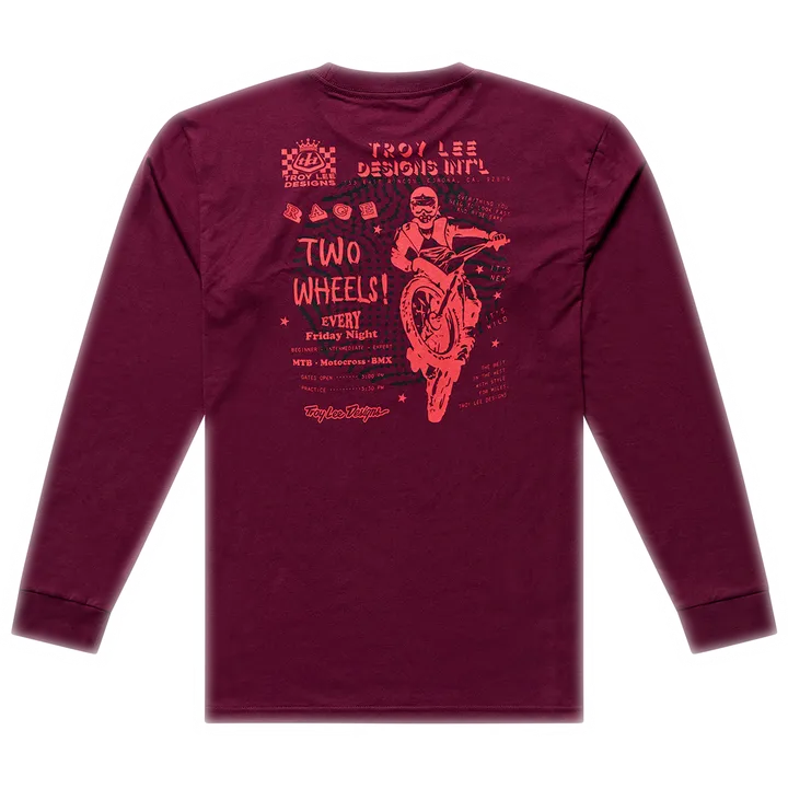 Long Sleeve Tee - Friday Night violet