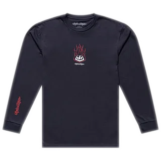 Long Sleeve Tee - Flame2 grey
