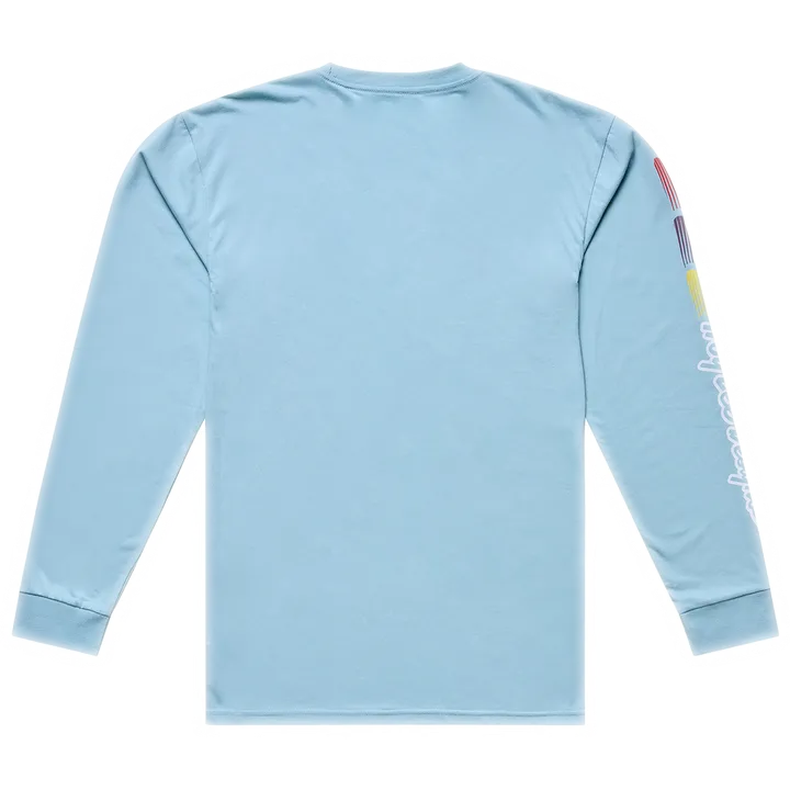 Long Sleeve Tee - Deuces blue