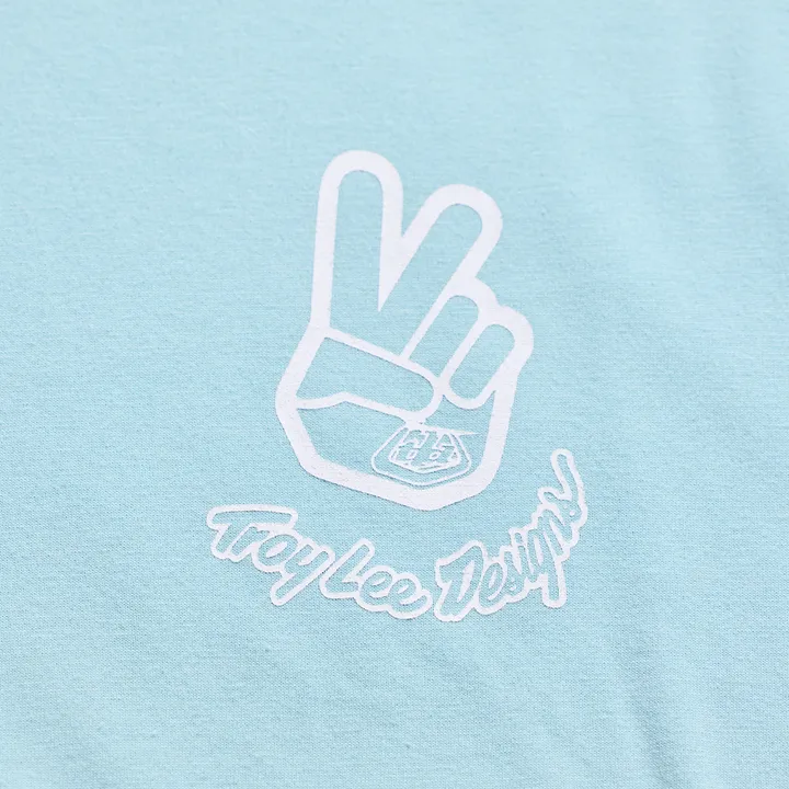 Long Sleeve Tee - Deuces blue