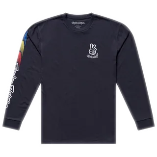 Long Sleeve Tee - Deuces grey