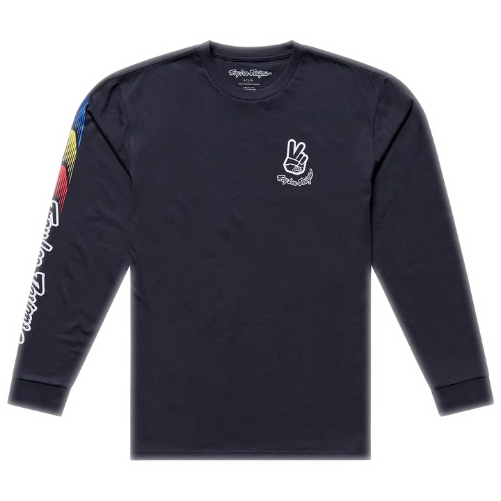 Long Sleeve Tee - Deuces grey