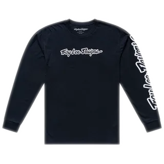 Long Sleeve Tee - Signature black
