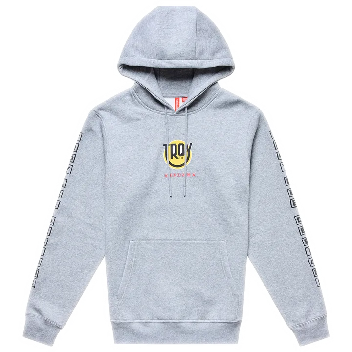 Pullover Hoodie - Happy Dayz grey