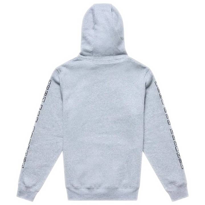 Pullover Hoodie - Happy Dayz grey